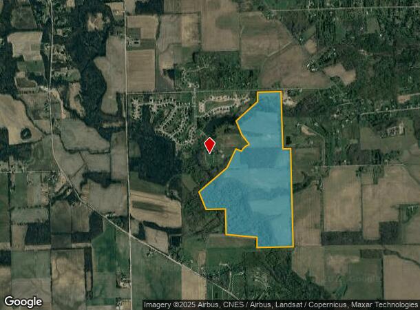  10887 Ella Lee Rd, Saline, MI Parcel Map