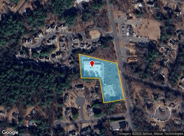 1603 Hopmeadow St, Simsbury, CT Parcel Map