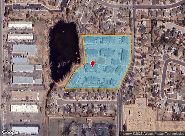 1331 Redwood St, Fort Collins, CO Parcel Map