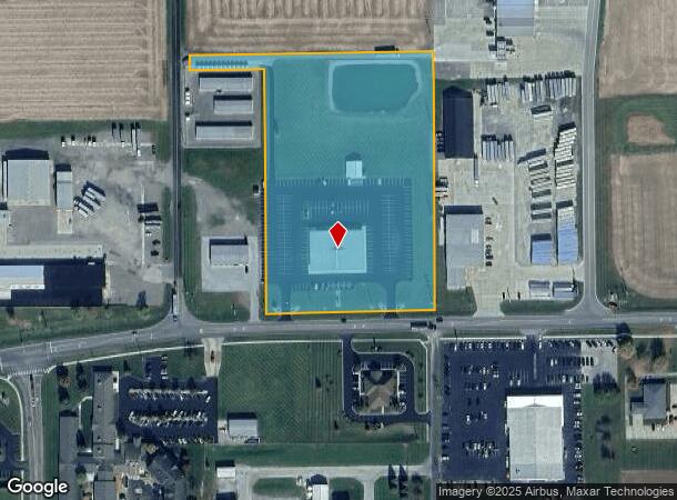 1600 E 5Th St, Delphos, OH Parcel Map