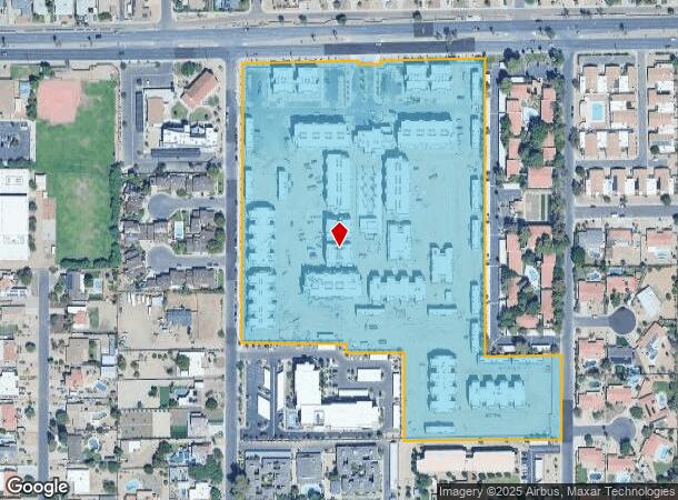 2625 E Cactus Rd, Phoenix, AZ Parcel Map