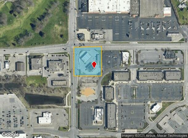  1110 E Ireland Rd, South Bend, IN Parcel Map