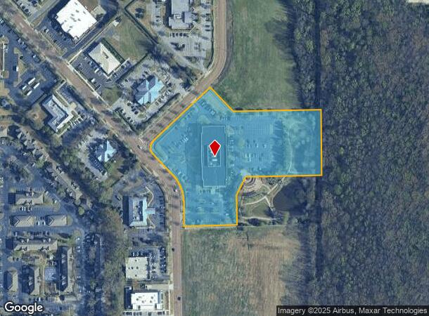  140 Crescent Dr, Collierville, TN Parcel Map