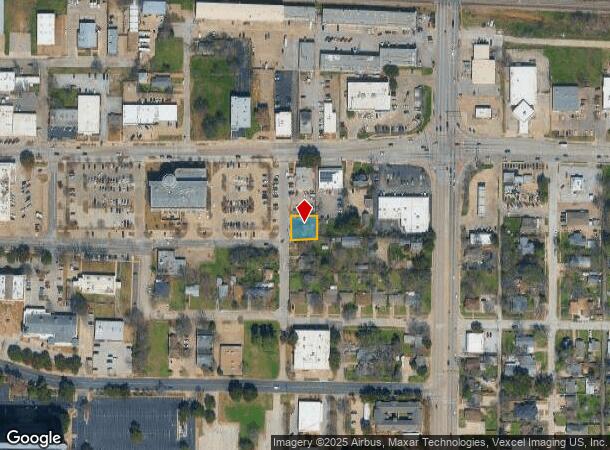  203 Weeks Ave, Arlington, TX Parcel Map