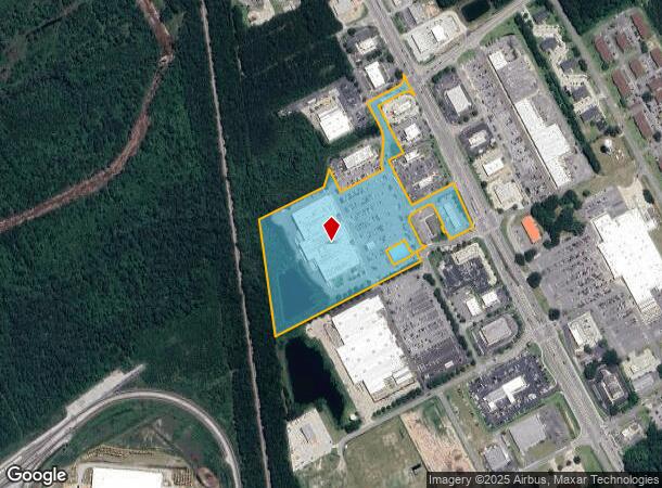 461 S Columbia Ave, Rincon, GA Parcel Map