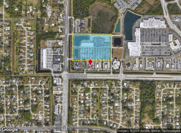  145 Palm Bay Rd Ne, Melbourne, FL Parcel Map