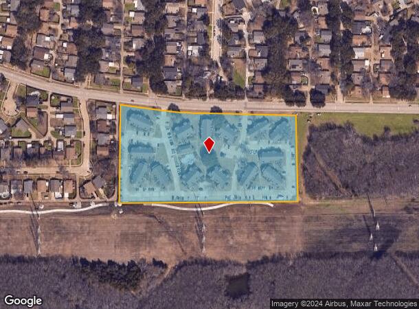  2802 Guthrie Rd, Garland, TX Parcel Map