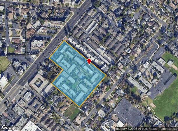 12742 Newport Ave, Tustin, CA Parcel Map