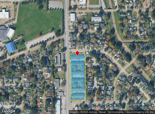 1500 Strawberry Rd, Pasadena, TX Parcel Map