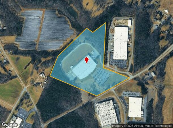 1570 E P Street Ext, Newton, NC Parcel Map
