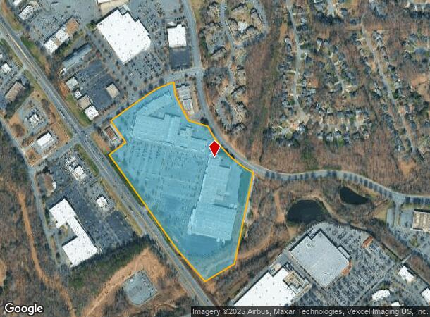 10001 E Independence Blvd, Matthews, NC Parcel Map