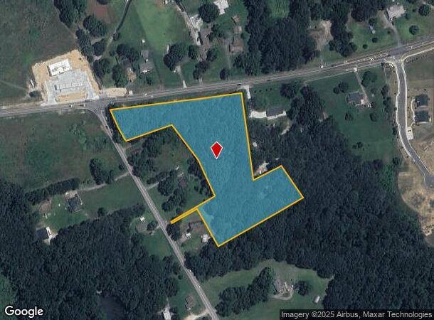 2098 Harbins Rd, Dacula, GA Parcel Map