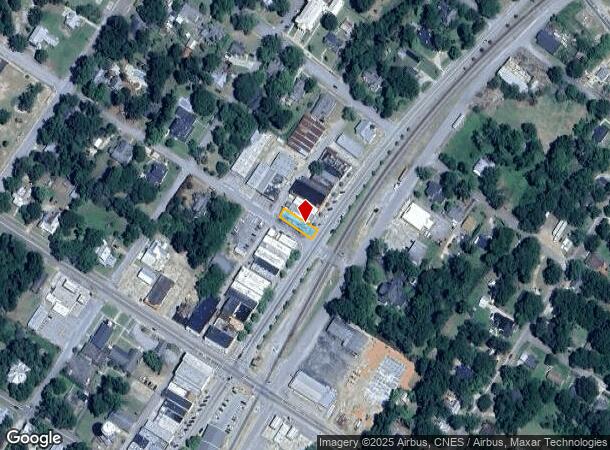  600 Calhoun St, Johnston, SC Parcel Map