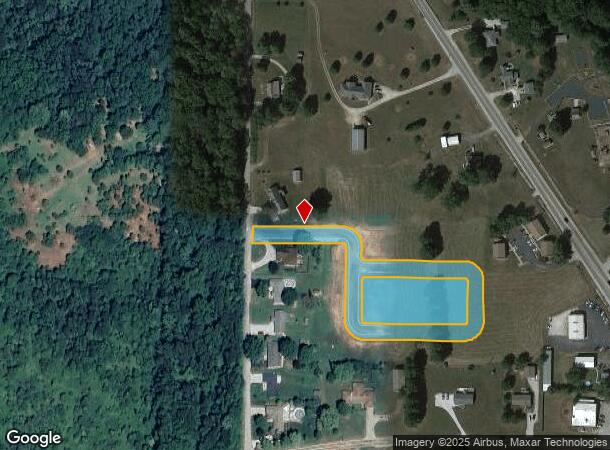 8 S Doe Creek Cir, Cloverdale, IN Parcel Map