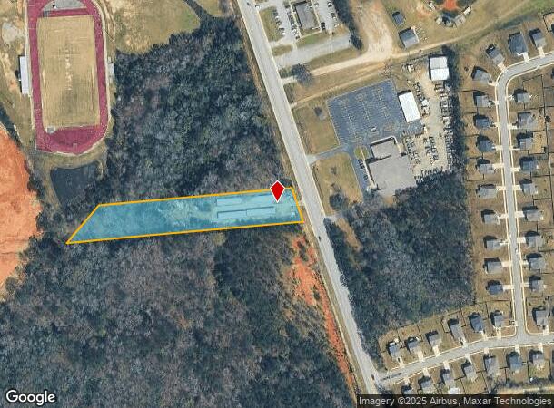 1105 Ehrenclou Dr, Camden, SC Parcel Map