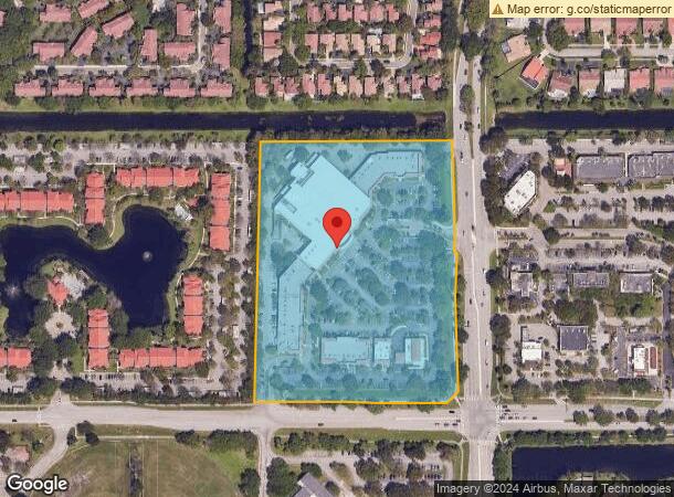  801 N Nob Hill Rd, Plantation, FL Parcel Map