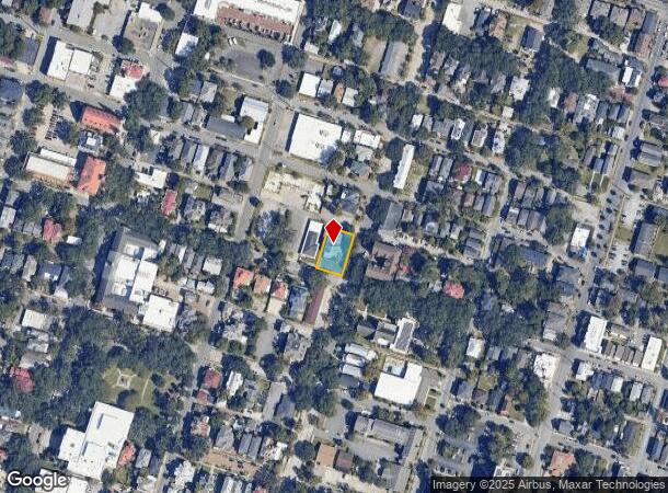  1719 Abercorn St, Savannah, GA Parcel Map