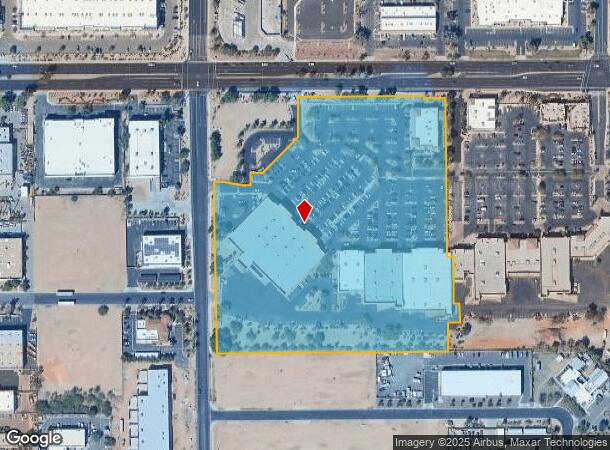  891 E Baseline Rd, Gilbert, AZ Parcel Map