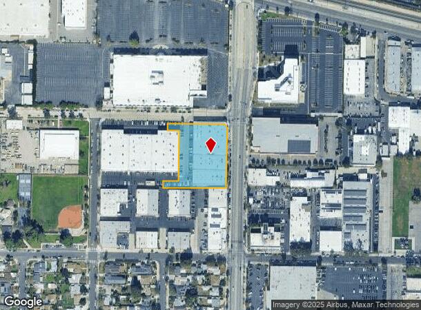 2231 N Hollywood Way, Burbank, CA Parcel Map