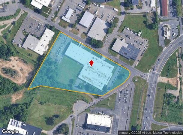 300 Burnett Rd, Chicopee, MA Parcel Map