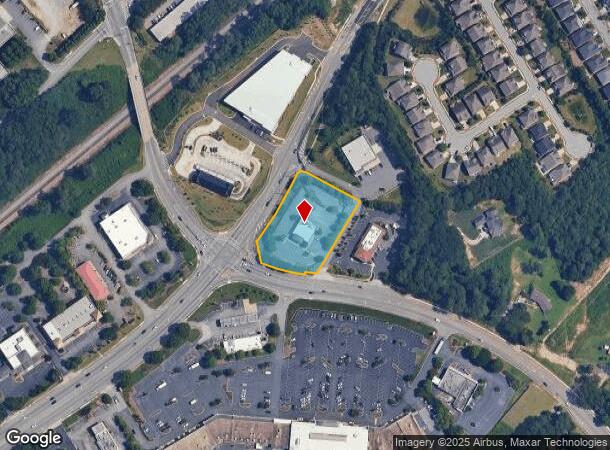  2697 Old Peachtree Rd, Duluth, GA Parcel Map
