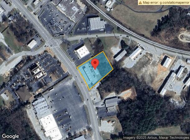  883 Elbert St, Elberton, GA Parcel Map