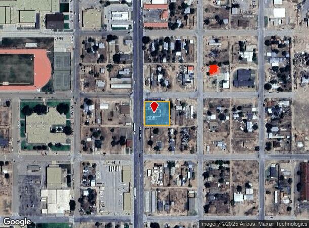 400 S Broadway St, Post, TX Parcel Map