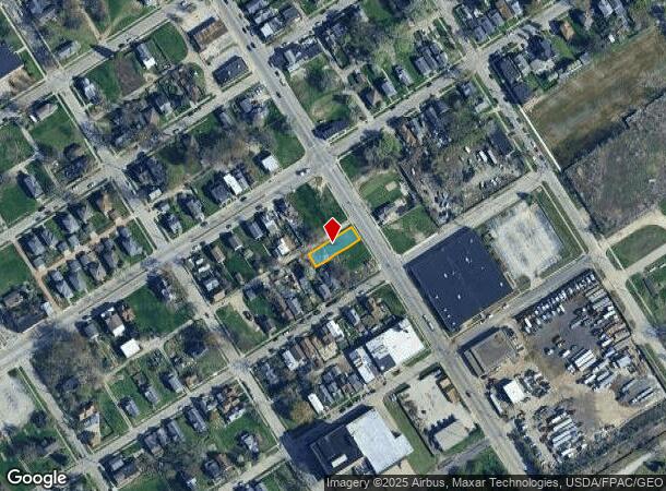  1513 Lagrange St, Toledo, OH Parcel Map
