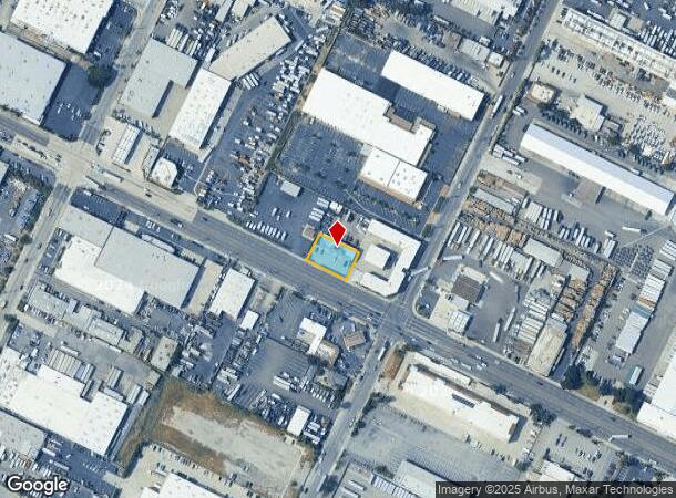  1520 Washington Blvd, Montebello, CA Parcel Map