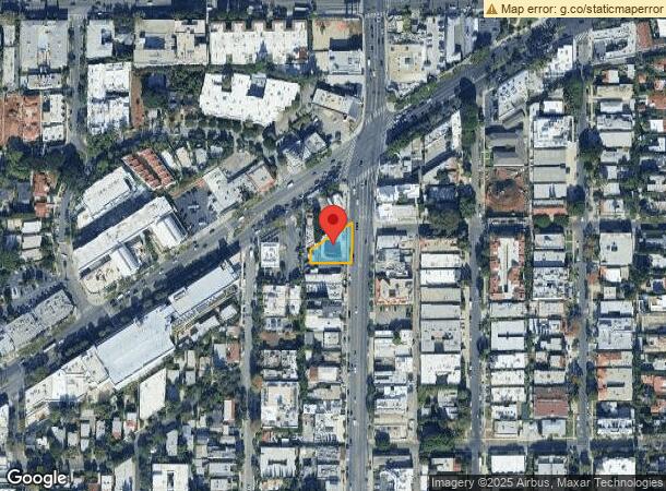  961 N La Cienega Blvd, West Hollywood, CA Parcel Map