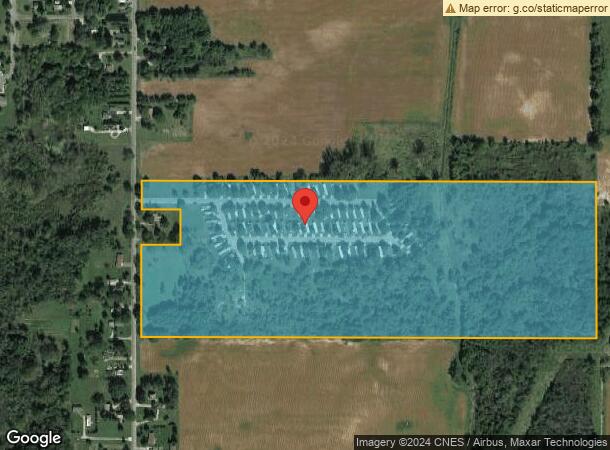  411 S Grover Ave, Alma, MI Parcel Map