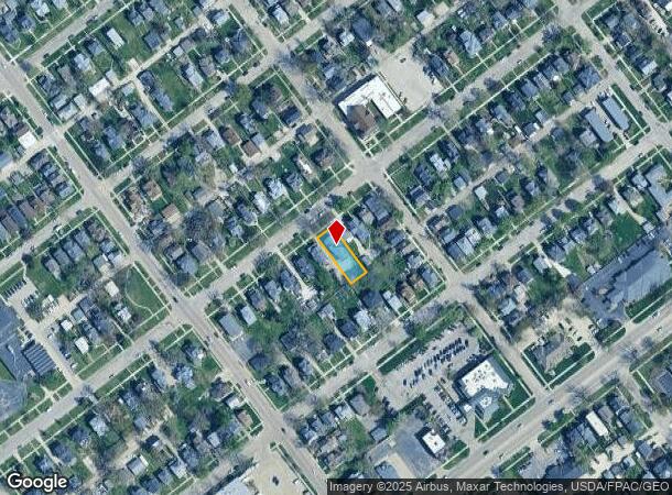1635 B Ave Ne, Cedar Rapids, IA Parcel Map
