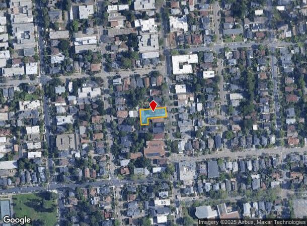  2618 College Ave, Berkeley, CA Parcel Map