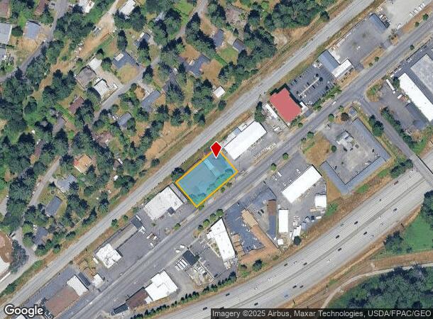 12714 Pacific Hwy Sw, Lakewood, WA Parcel Map