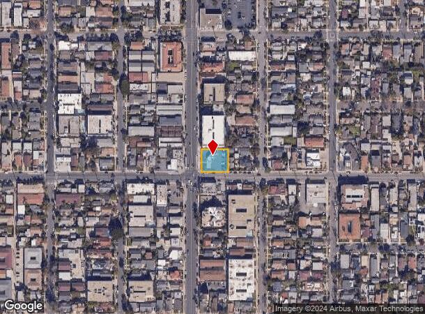  404 Redondo Ave, Long Beach, CA Parcel Map