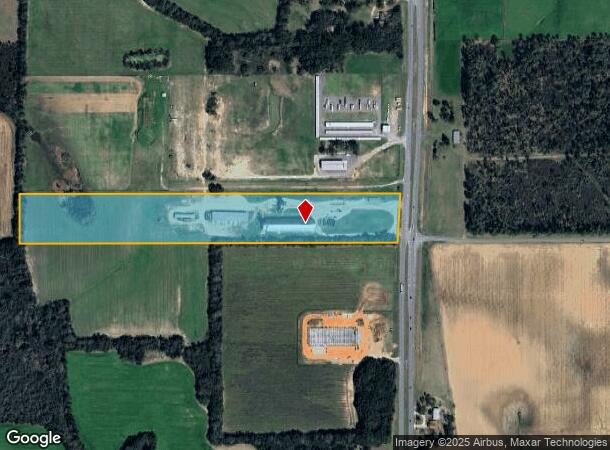  20047 Baldwin Beach Expy, Robertsdale, AL Parcel Map