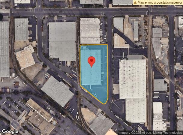  16111 Canary Ave, La Mirada, CA Parcel Map