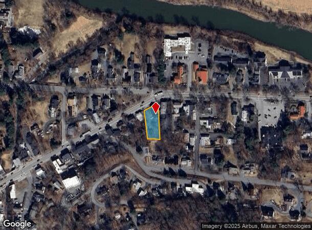  81 Central St, Woodstock, VT Parcel Map