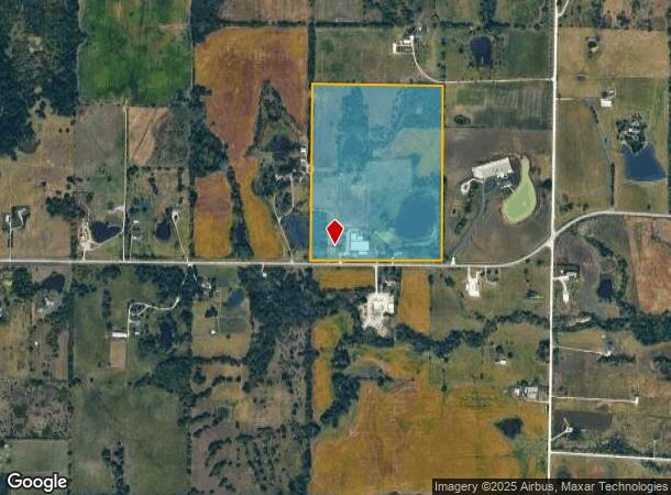 2930 W 247Th St, Louisburg, KS Parcel Map