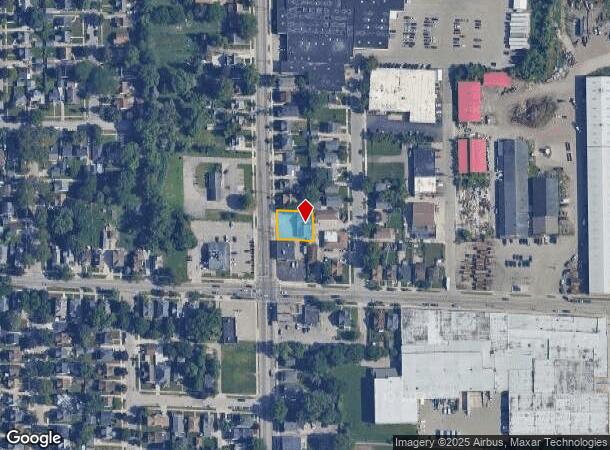 1610 Alpine Ave Nw, Grand Rapids, MI Parcel Map
