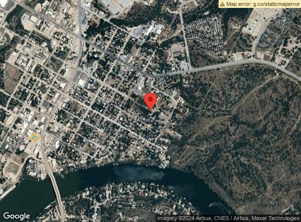  206 Avenue H, Marble Falls, TX Parcel Map