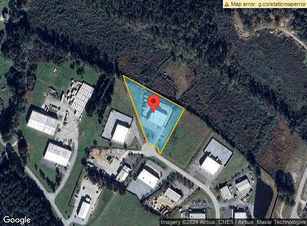  228 Airport Industrial Dr, Clayton, NC Parcel Map