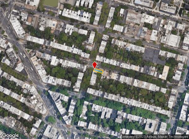 605 Carlton Ave, Brooklyn, NY Parcel Map