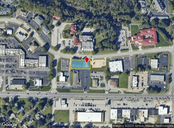 1510 W Elfindale St, Springfield, MO Parcel Map