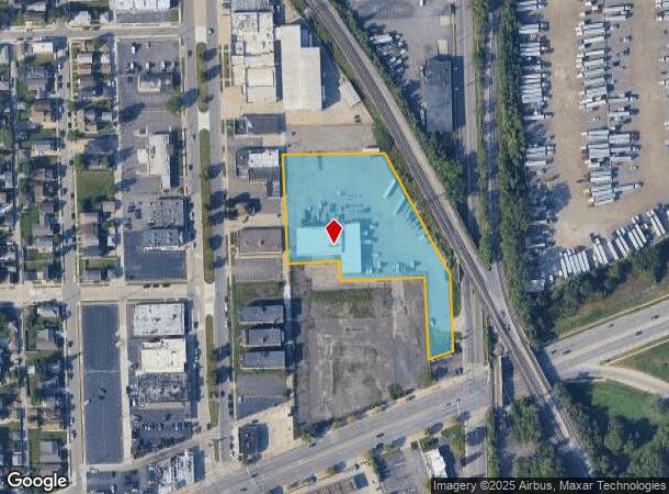  5151 Miller Rd, Dearborn, MI Parcel Map