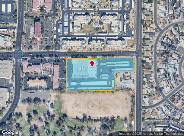  827 W Grove Ave, Mesa, AZ Parcel Map