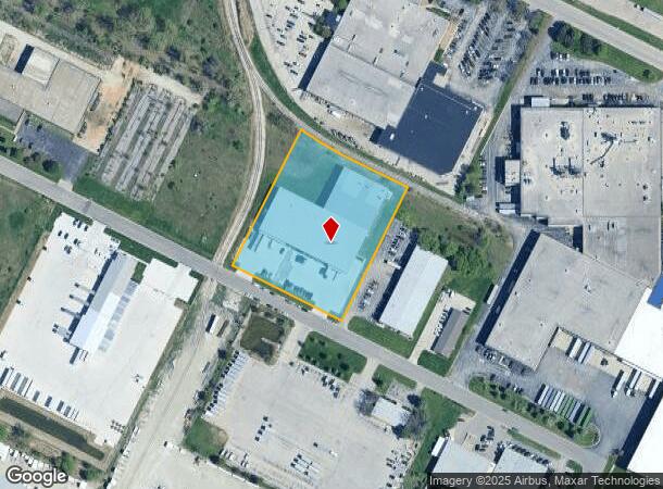 1176 Contract Dr, Green Bay, WI Parcel Map