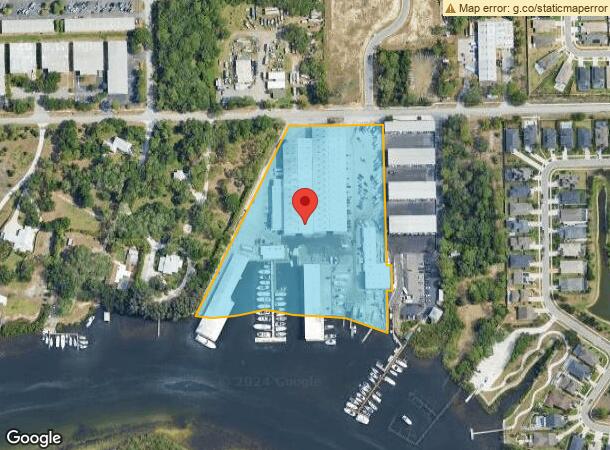  527 Anclote Rd, Tarpon Springs, FL Parcel Map