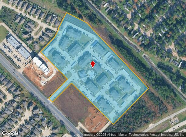  9102 Fm 2920 Rd, Tomball, TX Parcel Map