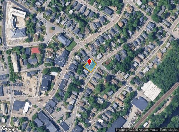 11 Walter St, Hyde Park, MA Parcel Map